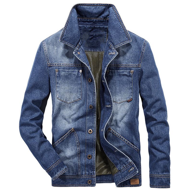 Denim sport outlet coat