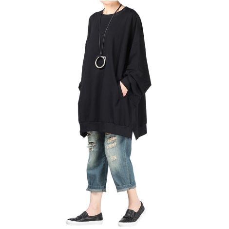 Women's Loose Sweatshirt Spring/Fall Simple Shirt Tops